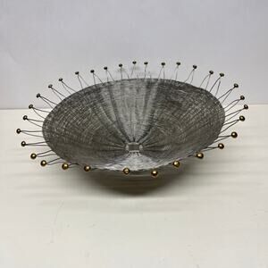 Michael Aram Design 13" Splash Woven Wire Basket